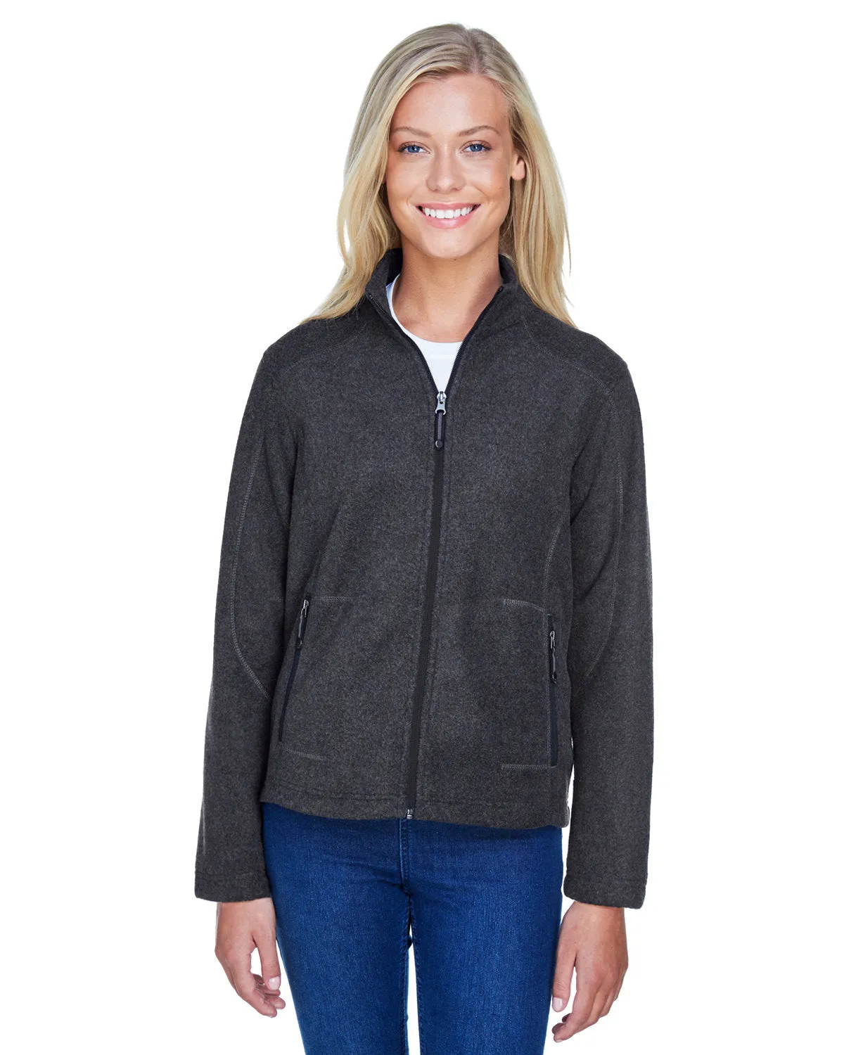 North End Ladies Voyage Fleece Jacket