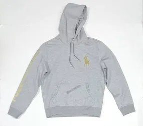 Nwt Polo Ralph Lauren Grey Big Pony Hoodie