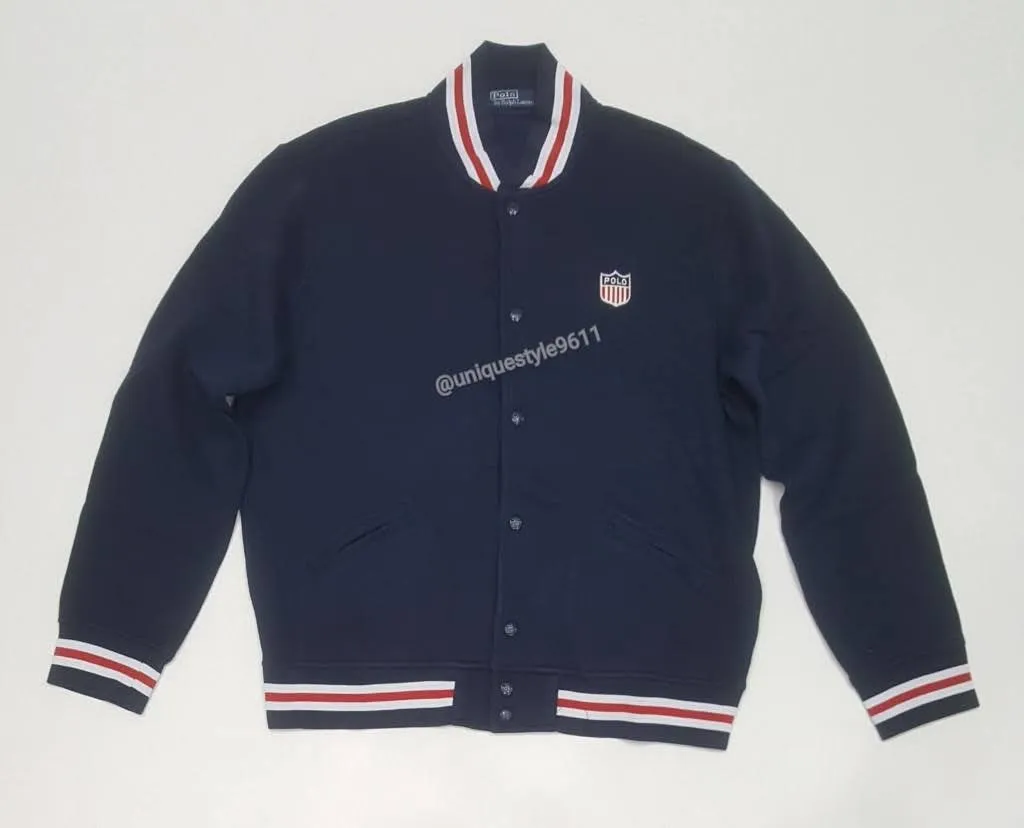 Nwt Polo Ralph Lauren K-Swiss USA Baseball Jacket