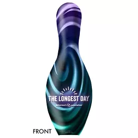 OnTheBallBowling Alzheimer's Assoc The Longest Day Bowling Pin