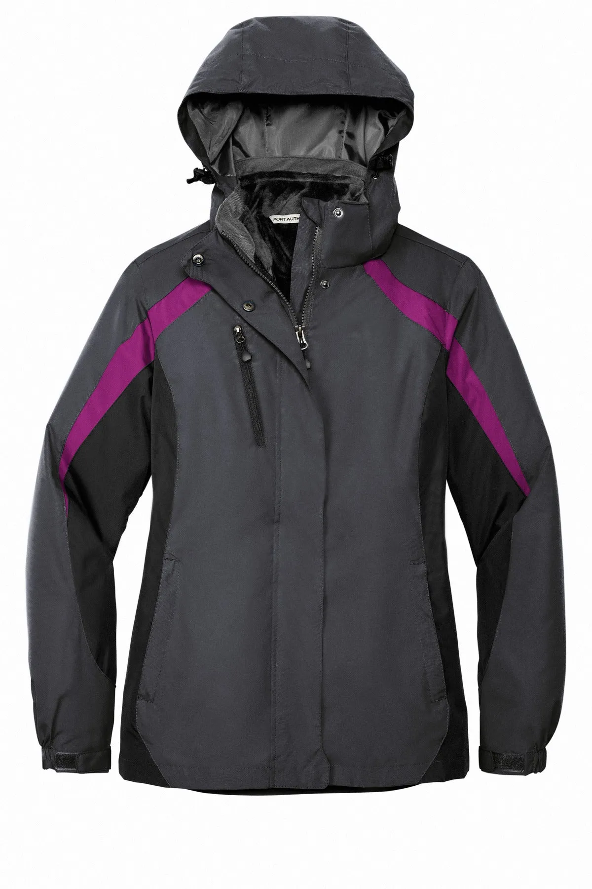 Port Authority Ladies Colorblock 3-in-1 Jacket