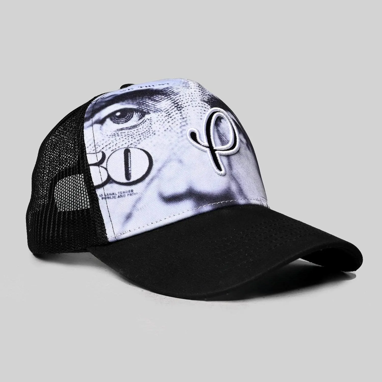 Pres Money Trucker Hat Black