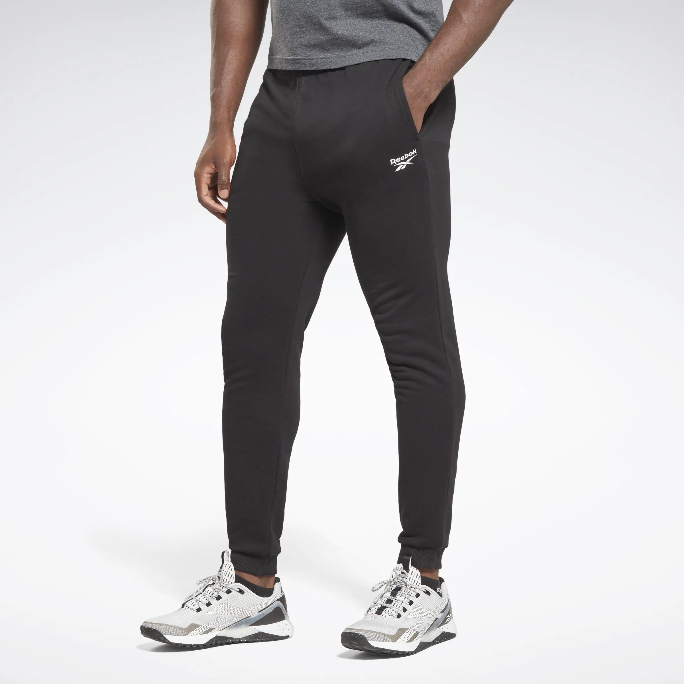 Reebok Identity French Terry Joggers Black