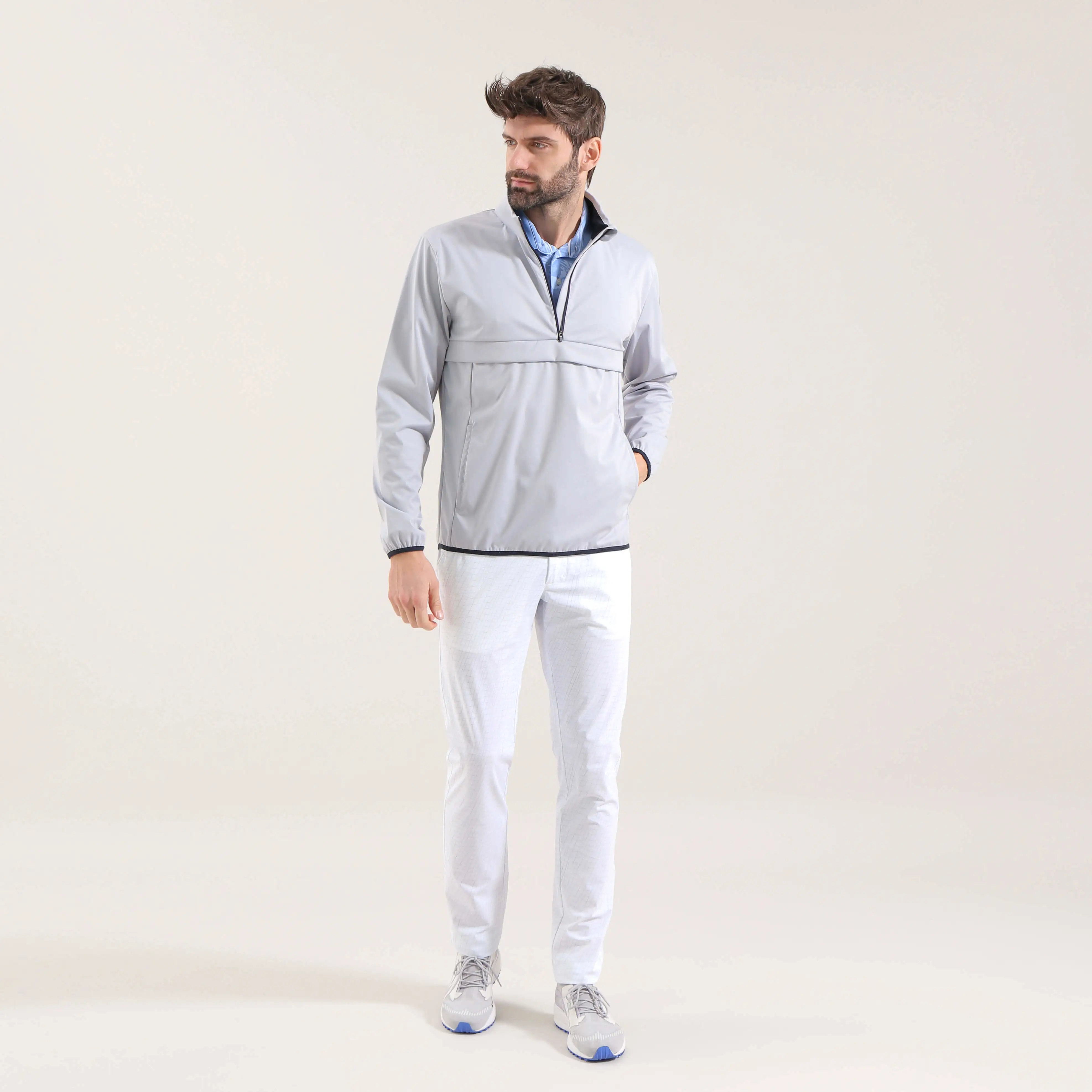 RIGON | ULTRA LIGHT SOFTSHELL QUARTER ZIP