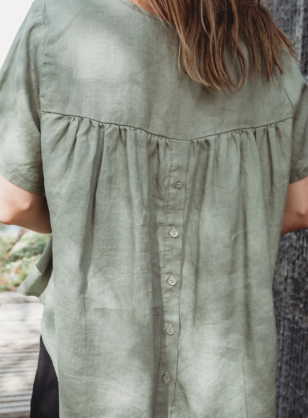 Sadie Top-KHAKI