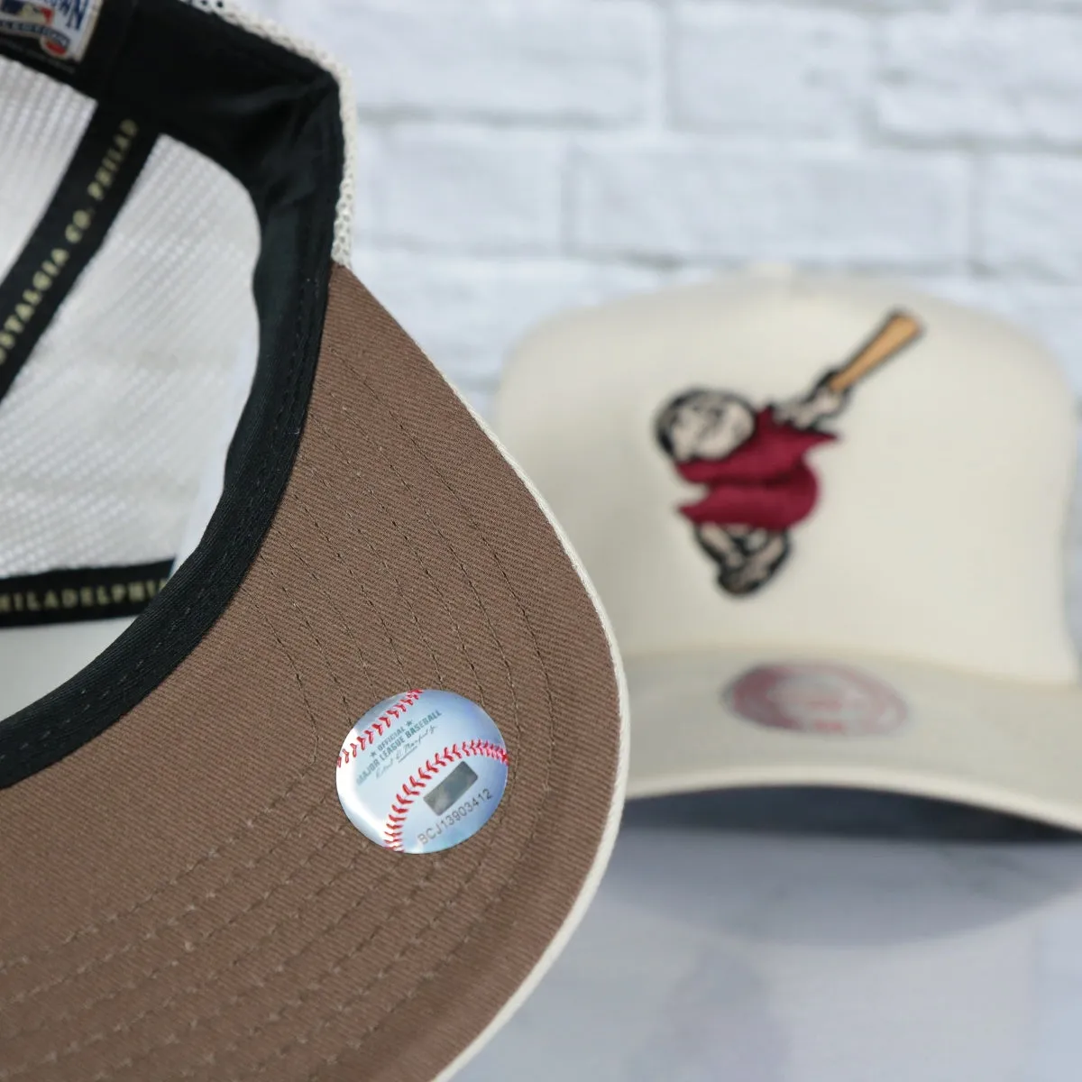 San Diego Padres Cooperstown Evergreen Pro Brown bottom | Off White Trucker Hat