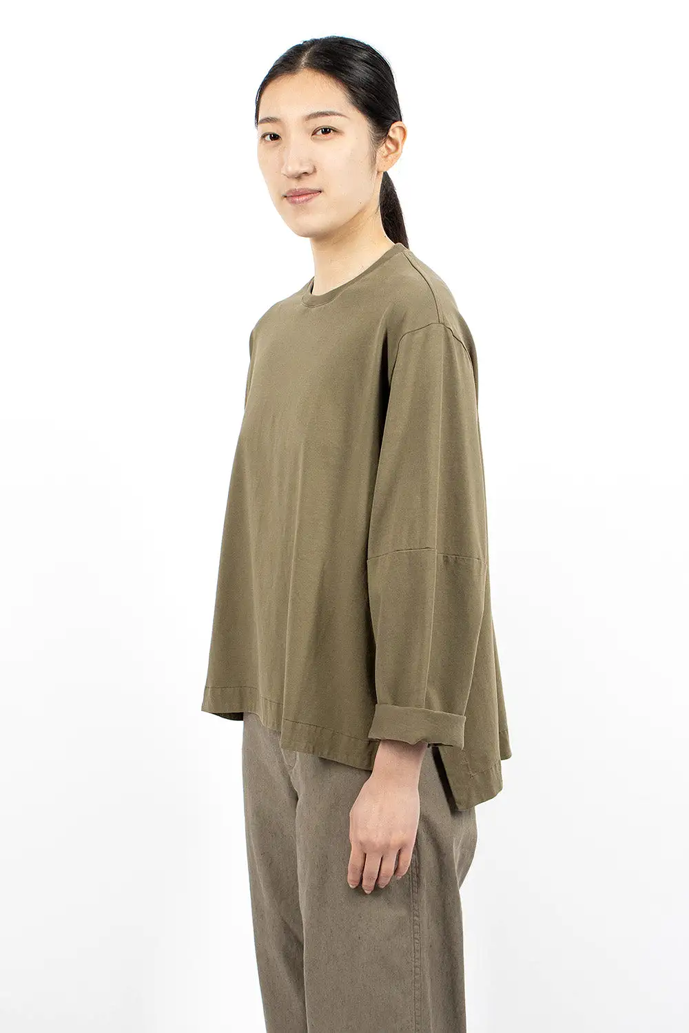 Simple J T-Shirt Khaki