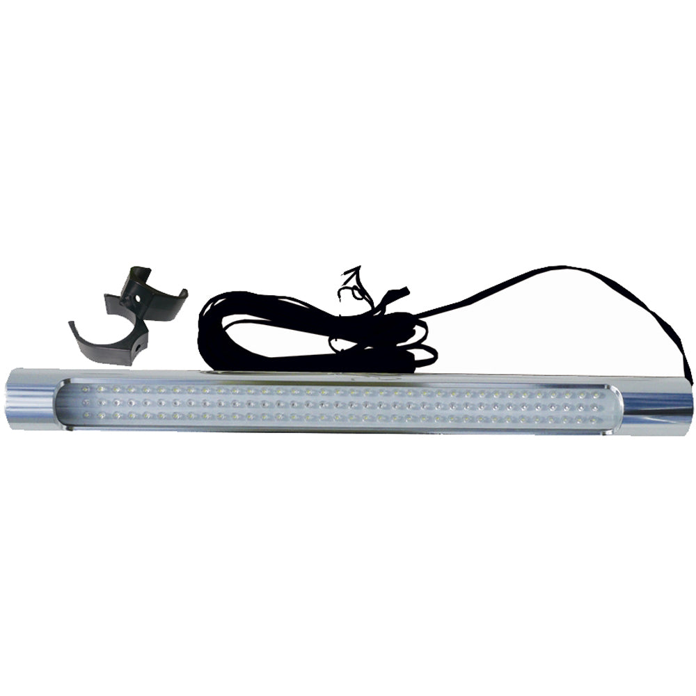 Taco T-Top Tube Light w/Aluminum Housing - White/Red LEDs [F38-2050R-1]