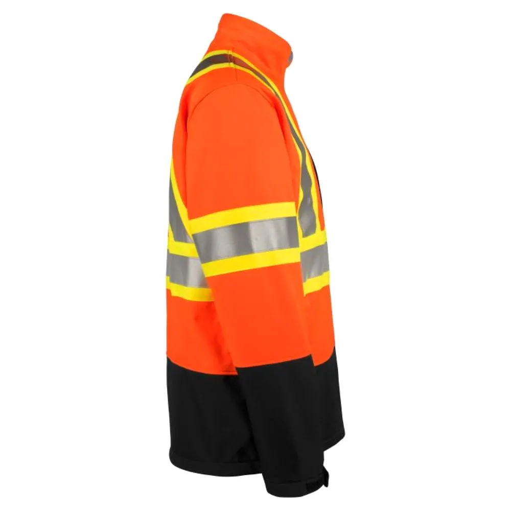 Terra Hi Vis Men's Softshell Waterproof Jacket 116516OR - Orange