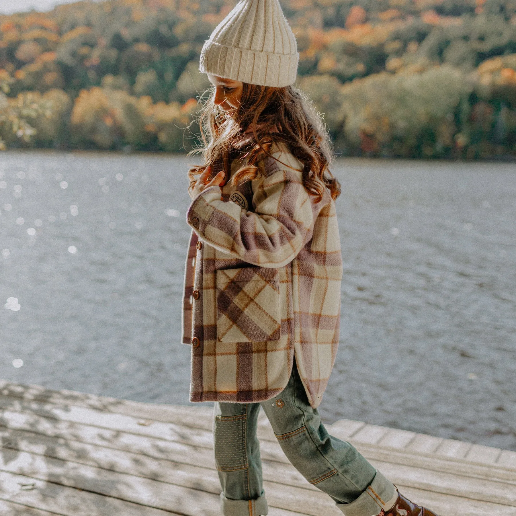 The Faith Plaid Jacket - KIDS