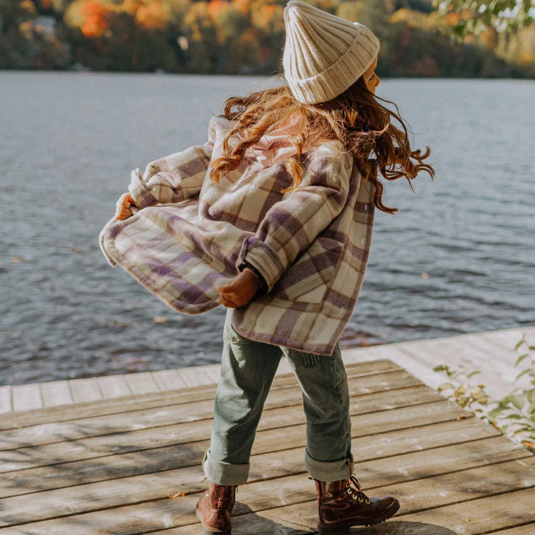 The Faith Plaid Jacket - KIDS