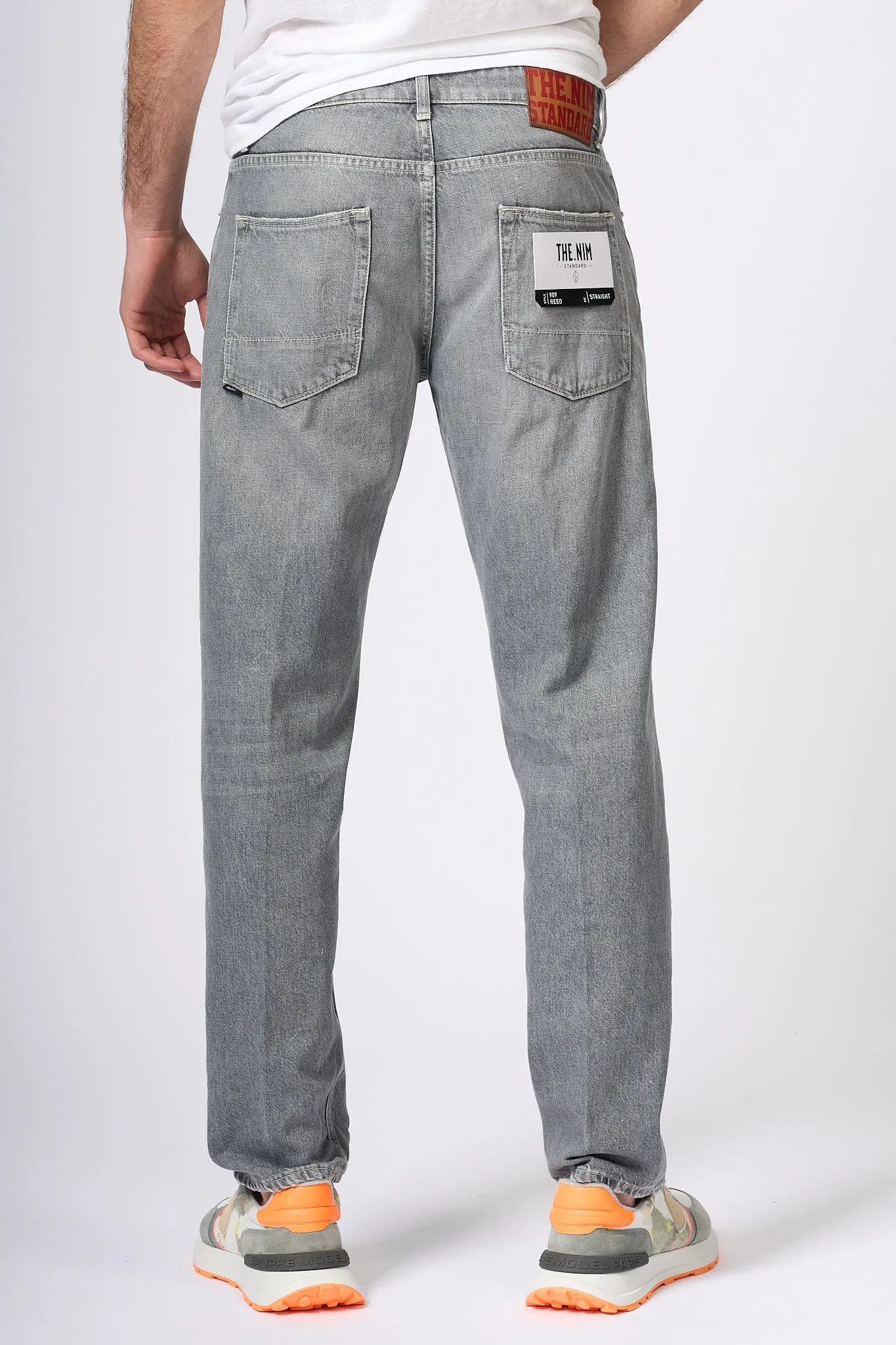 The Nim Jeans Reed Grigio Uomo