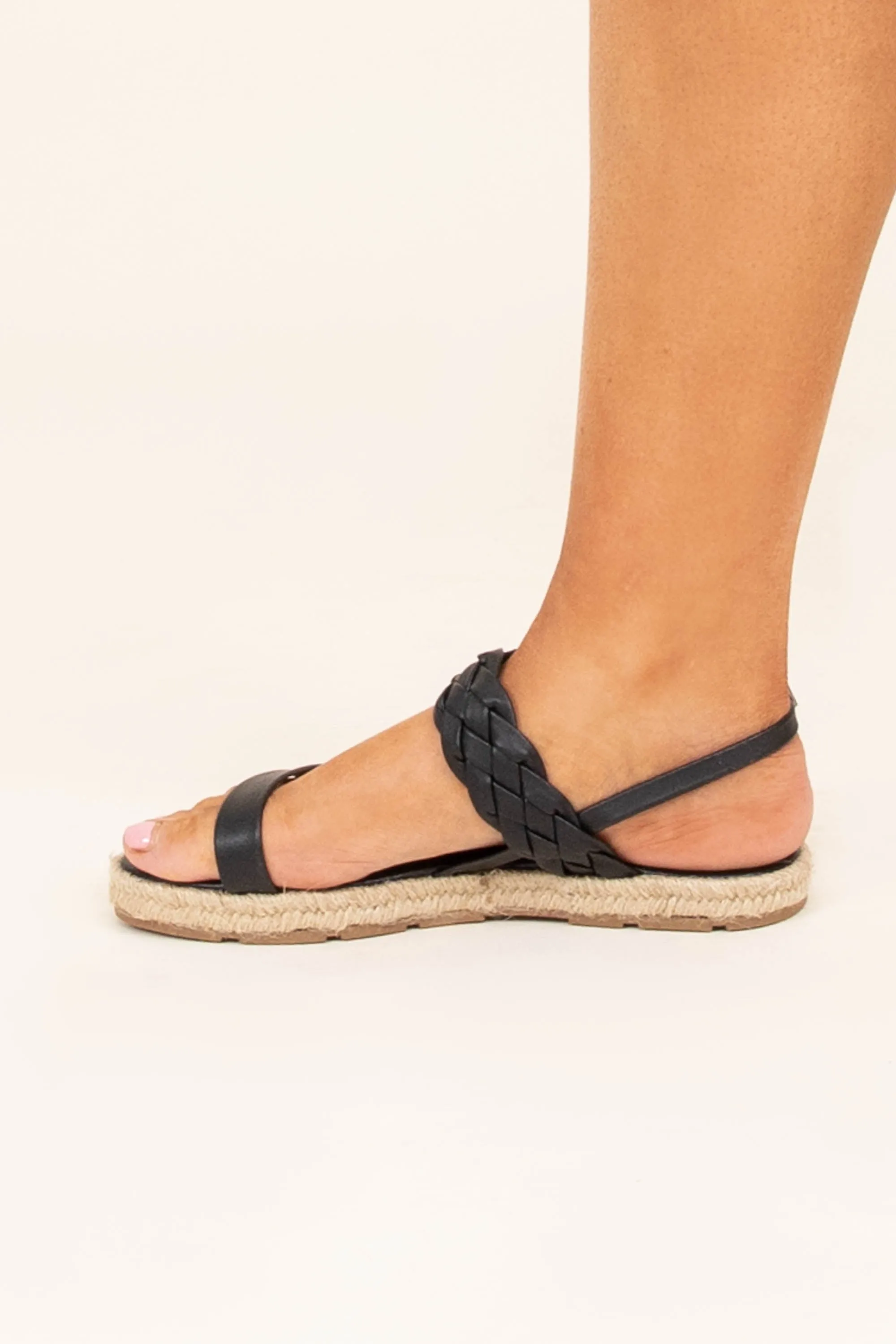 The Wiser Me Sandals, Black