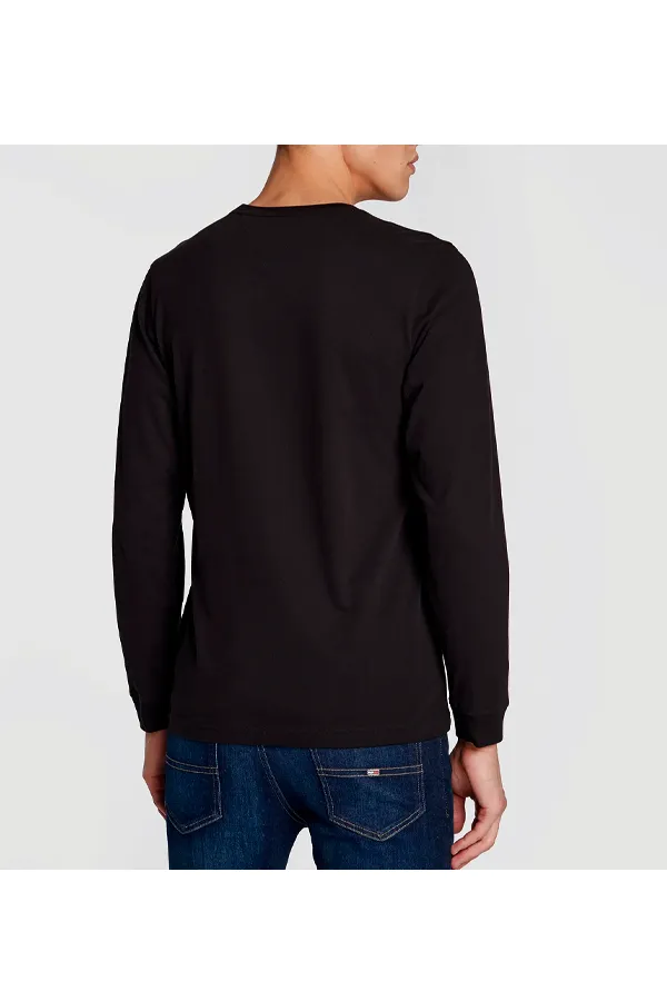 Tommy Hilfiger Regular 2-Pack L/S Tee Black/Navy