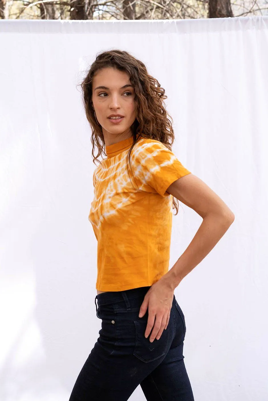 Vintage Cotton Crop Tee