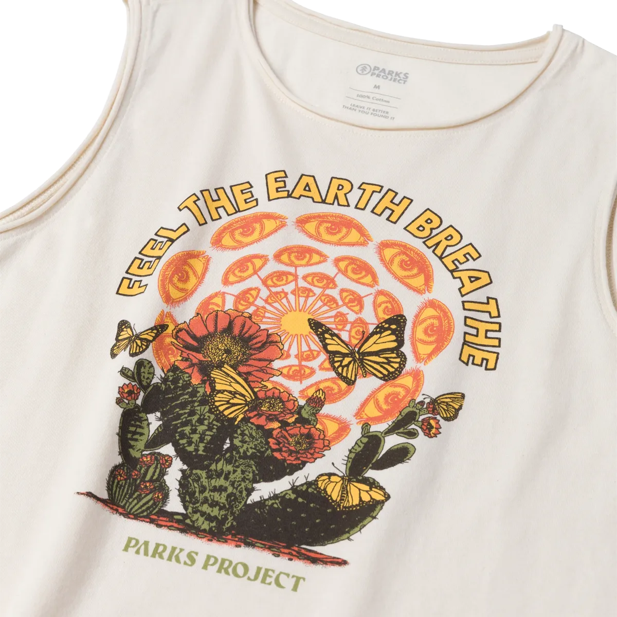 Women's Feel the Earth Breathe Butterfly Tank