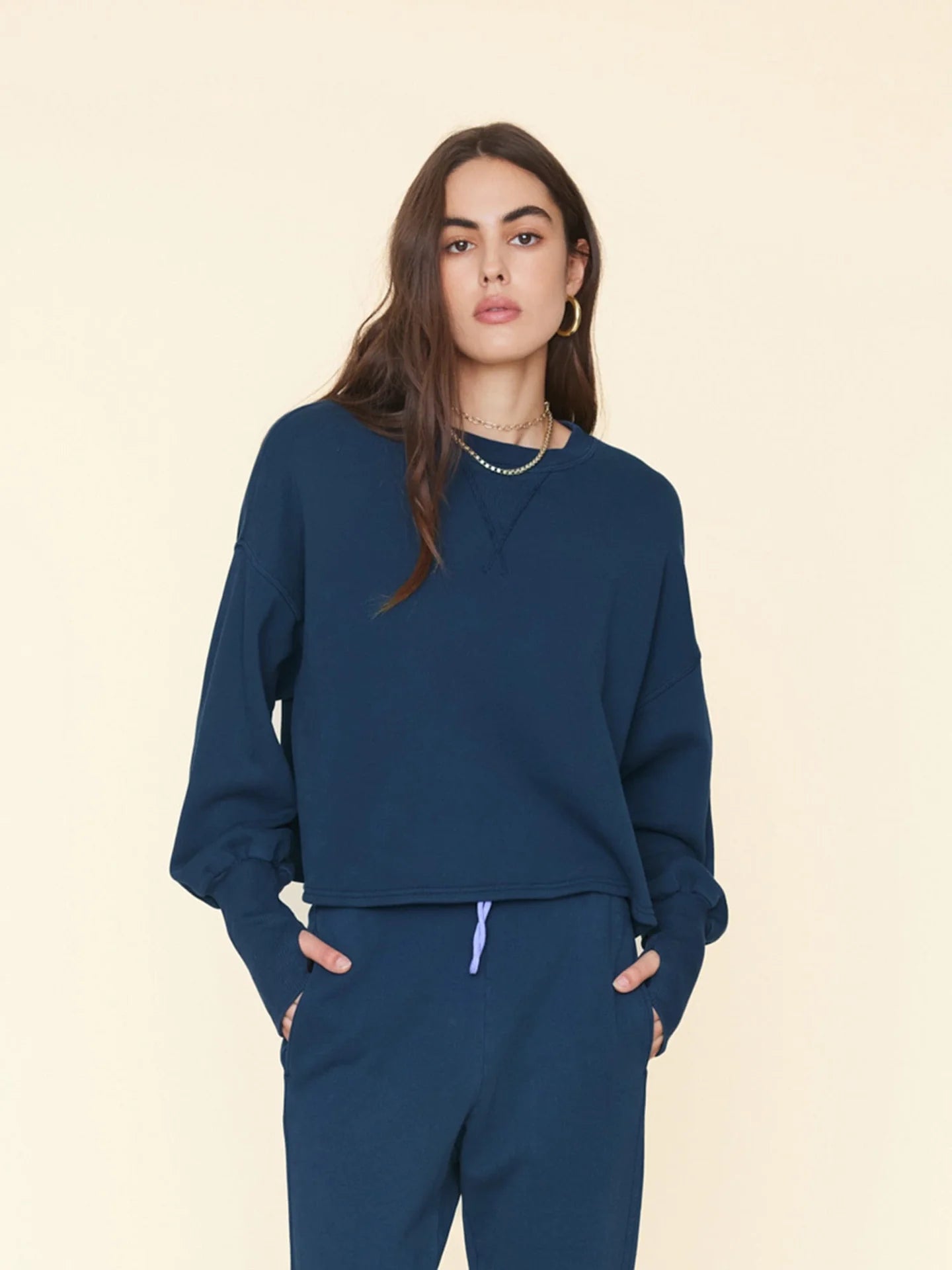 XIRENA Rain Blue Kimble Sweatshirt